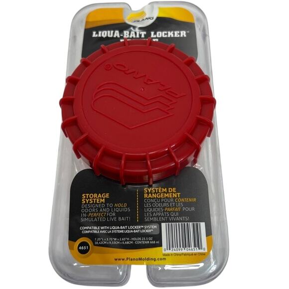 Plano Liqua-Bait Locker Bottle NIP Fishing Tackle Accessory - Picture 1 of 5